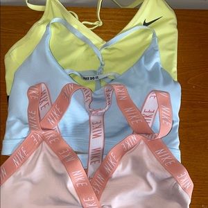 Nike sports bras